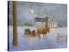 Wintery Night-Kevin Dodds-Stretched Canvas