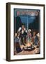 Winthrop, Washington - Cowboy Campfire Story Telling-Lantern Press-Framed Art Print