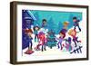 Wintry Days - Jack & Jill-Tatevik Avakyan-Framed Giclee Print