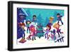 Wintry Days - Jack & Jill-Tatevik Avakyan-Framed Giclee Print