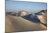 Wintry Dune Landscape Drifting Dune of List on the Island of Sylt in the Evening Light-Uwe Steffens-Mounted Photographic Print