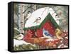 Wintry Feast-William Vanderdasson-Framed Stretched Canvas