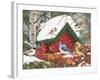 Wintry Feast-William Vanderdasson-Framed Giclee Print