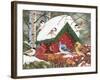 Wintry Feast-William Vanderdasson-Framed Giclee Print