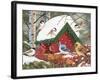 Wintry Feast-William Vanderdasson-Framed Giclee Print