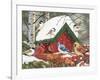 Wintry Feast-William Vanderdasson-Framed Giclee Print