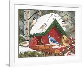 Wintry Feast-William Vanderdasson-Framed Giclee Print