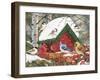 Wintry Feast-William Vanderdasson-Framed Giclee Print