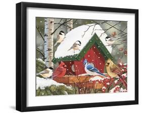 Wintry Feast-William Vanderdasson-Framed Giclee Print