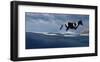 Wintry Runner-Steve Hunziker-Framed Art Print