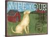 Wipe Your Paws-Paul Brent-Stretched Canvas