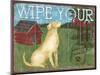 Wipe Your Paws-Paul Brent-Mounted Art Print