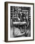 Wire Being Wound into Springs for Spring-Locks, London, 1926-1927-null-Framed Giclee Print