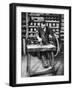 Wire Being Wound into Springs for Spring-Locks, London, 1926-1927-null-Framed Giclee Print