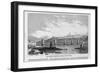 Wire Bridge across the River Dneiper, at Kiev, in Russia.-null-Framed Giclee Print