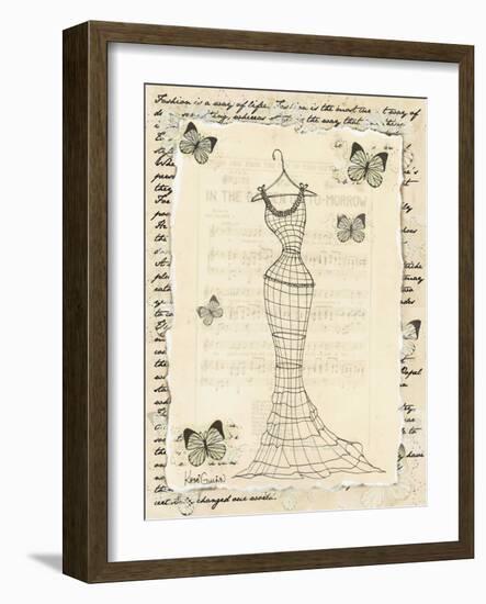 Wire Dress I-Katie Guinn-Framed Art Print