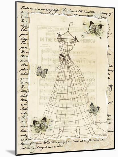 Wire Dress II-Katie Guinn-Mounted Art Print