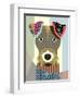 Wire Fox Terrier-Lanre Adefioye-Framed Giclee Print