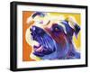 Wire Hair Terrier - Penny-Dawgart-Framed Giclee Print