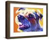 Wire Hair Terrier - Penny-Dawgart-Framed Giclee Print