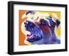 Wire Hair Terrier - Penny-Dawgart-Framed Giclee Print