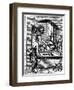 Wire Worker, 16th Century-Jost Amman-Framed Giclee Print