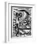 Wire Worker, 16th Century-Jost Amman-Framed Giclee Print