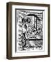 Wire Worker, 16th Century-Jost Amman-Framed Giclee Print