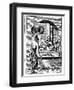 Wire Worker, 16th Century-Jost Amman-Framed Giclee Print