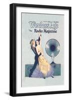 Wireless Age-null-Framed Art Print