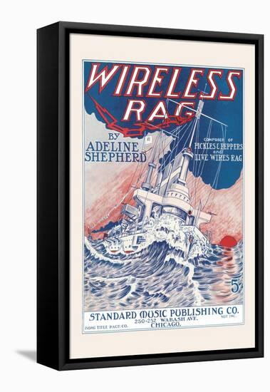 Wireless Rag-null-Framed Stretched Canvas