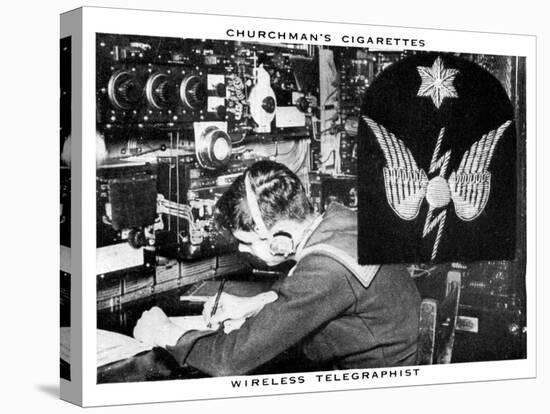 Wireless Telegraphist, 1937-WA & AC Churchman-Stretched Canvas