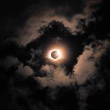 Beautiful Shot of the Solar Eclipse-Wirestock-Photographic Print