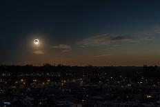 Beautiful Shot of the Solar Eclipse-Wirestock-Photographic Print