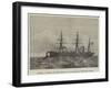 Wiring a Whale by the Persian Gulf Submarine Telegraph Cable-null-Framed Giclee Print