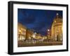 Wisconsin Avenue at Dusk, Georgetown, Washington D.C., USA-Merrill Images-Framed Photographic Print