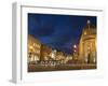 Wisconsin Avenue at Dusk, Georgetown, Washington D.C., USA-Merrill Images-Framed Photographic Print