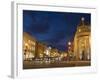 Wisconsin Avenue at Dusk, Georgetown, Washington D.C., USA-Merrill Images-Framed Photographic Print