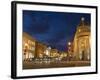 Wisconsin Avenue at Dusk, Georgetown, Washington D.C., USA-Merrill Images-Framed Photographic Print