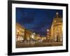 Wisconsin Avenue at Dusk, Georgetown, Washington D.C., USA-Merrill Images-Framed Photographic Print