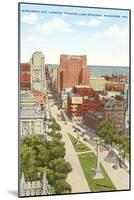 Wisconsin Avenue, Milwaukee, Wisconsin-null-Mounted Art Print