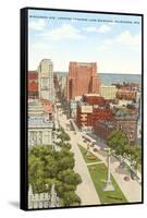 Wisconsin Avenue, Milwaukee, Wisconsin-null-Framed Stretched Canvas