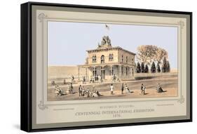 Wisconsin Building, Centennial International Exhibition, 1876-Thompson Westcott-Framed Stretched Canvas