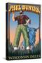 Wisconsin Dells, WI - Paul Bunyan-Lantern Press-Stretched Canvas