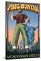 Wisconsin Dells, WI - Paul Bunyan-Lantern Press-Stretched Canvas