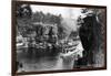 Wisconsin Dells, Wisconsin - High Rock from Romance Cliff, Steamer-Lantern Press-Framed Art Print