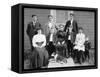 Wisconsin Farm Family Gathers for a Portrait, Ca. 1905-null-Framed Stretched Canvas