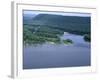 Wisconsin River Joining the Mississippi River, First Explored by Marquette and Joliet, 1673-null-Framed Photographic Print