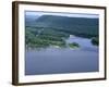 Wisconsin River Joining the Mississippi River, First Explored by Marquette and Joliet, 1673-null-Framed Photographic Print