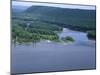 Wisconsin River Joining the Mississippi River, First Explored by Marquette and Joliet, 1673-null-Mounted Photographic Print